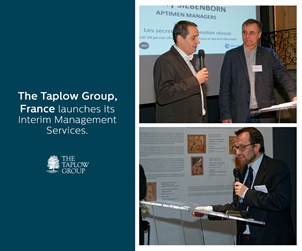 Taplow France launches Interim Management Services.