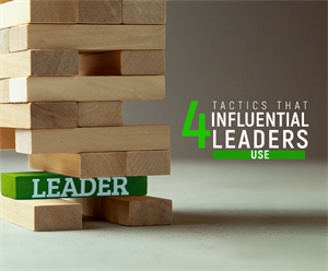 有影响力的领导者使用的4种策略